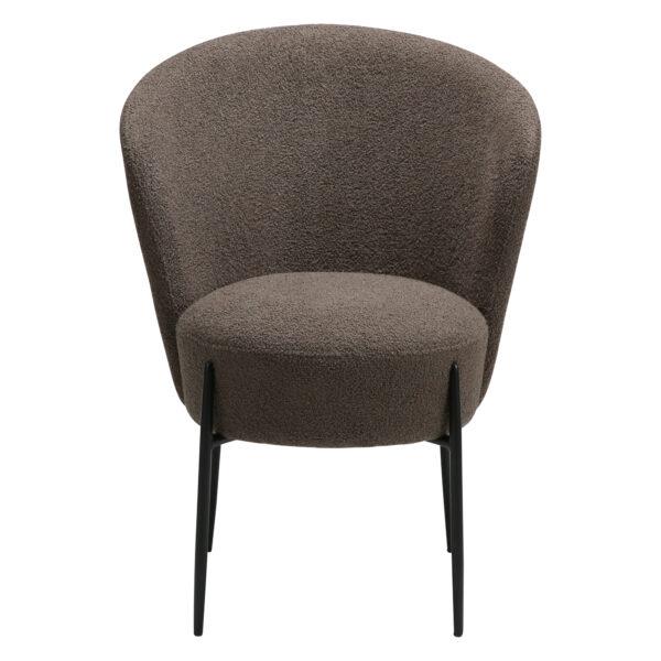 Oblazinjen jedilni stol Orbit Brown - Image 7