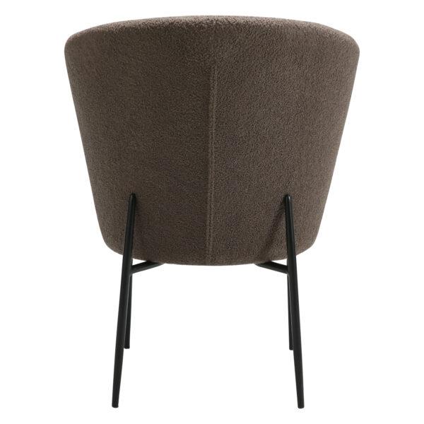 Oblazinjen jedilni stol Orbit Brown - Image 6