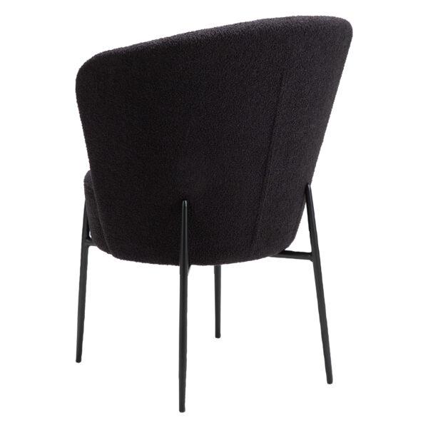 Oblazinjen jedilni stol Orbit Obsidian - Image 4