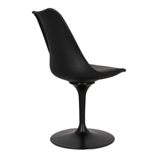 Plastični jedilni stol Tulpe Black - Image 6