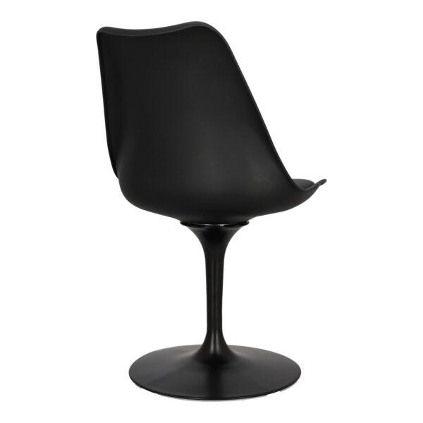 Plastični jedilni stol Tulpe Black - Image 7