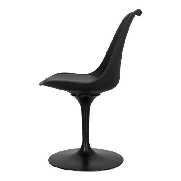 Plastični jedilni stol Tulpe Black - Image 9