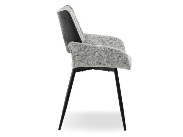 Oblazinjen jedilni stol Mokka - Image 3