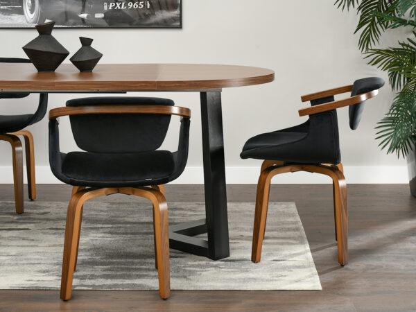 Oblazinjen jedilni stol Jetta - Image 3