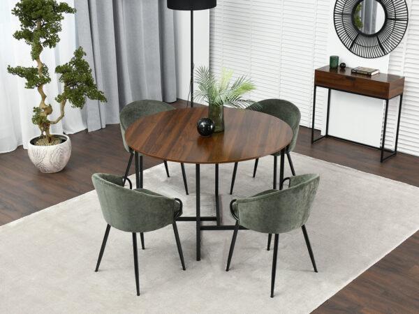 Oblazinjen jedilni stol Claire - Image 7