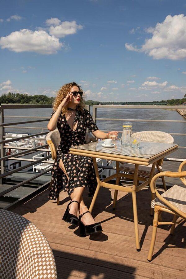 Vrtna miza Cafe Creme 70 - Image 10