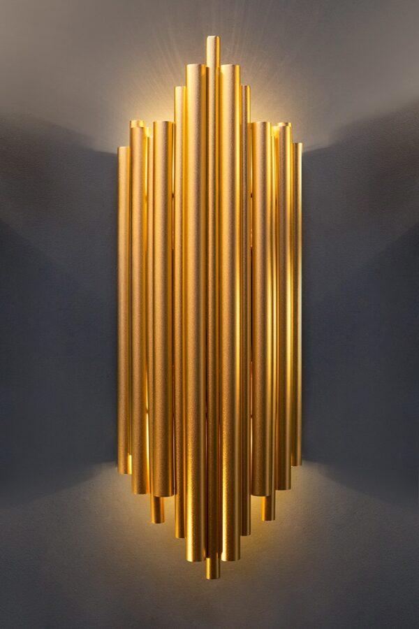 Stenska svetilka Harmonic Gold - Image 2