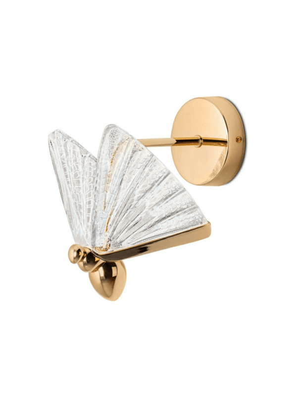 Stenska svetilka Butterfly Gold M