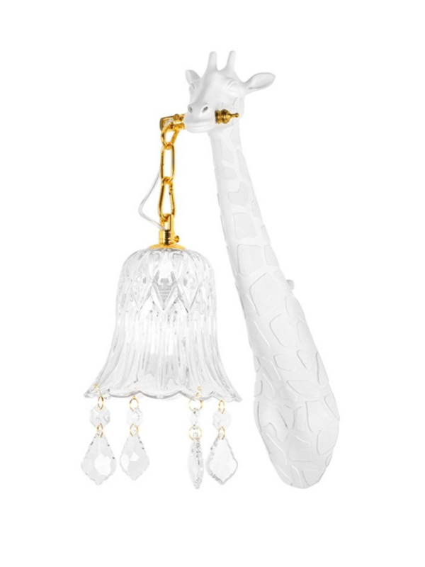 Stenska svetilka Giraffe White