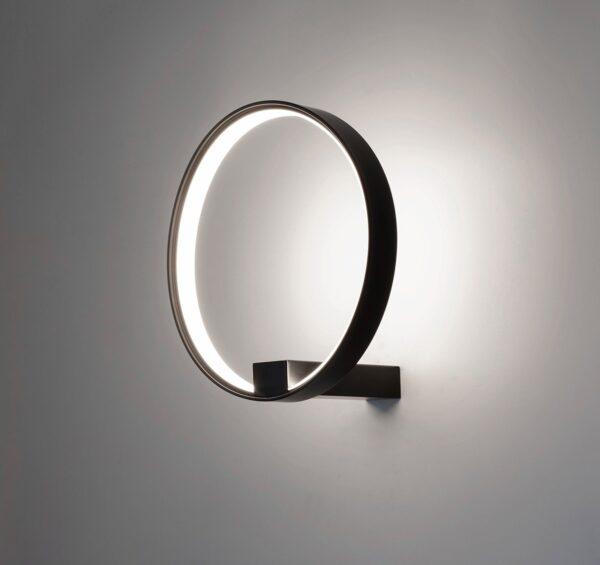 Stenska svetilka Circle Wall Black - Image 3