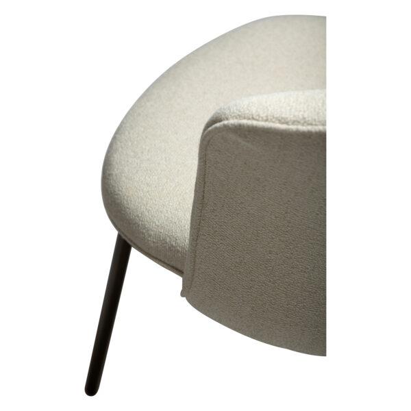 Oblazinjen jedilni stol Bliss Almond - Image 3