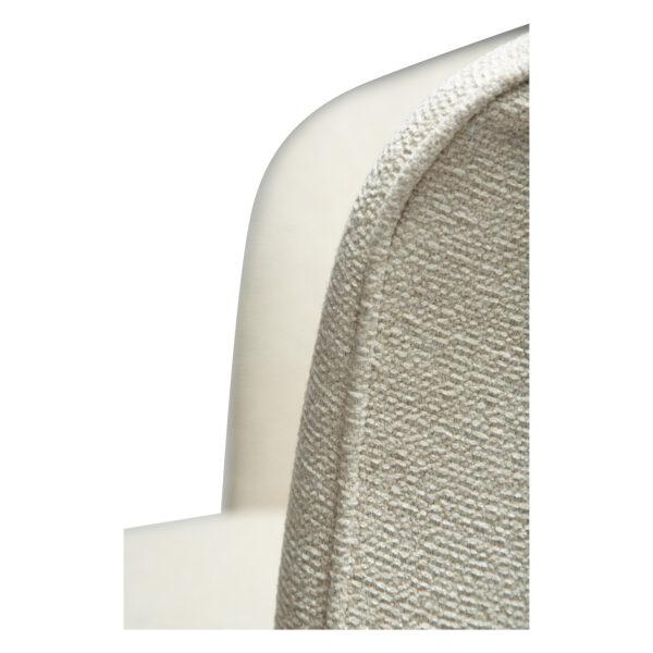 Oblazinjen jedilni stol Bliss Almond - Image 2