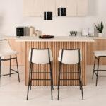 Oblazinjen barski stol Aaliyah 35