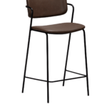 Oblazinjen barski stol Zed Cocoa II 1