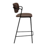 Oblazinjen barski stol Zed Cocoa II 7