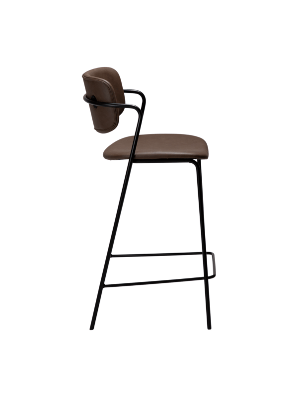 Oblazinjen barski stol Zed Cocoa II - Image 4