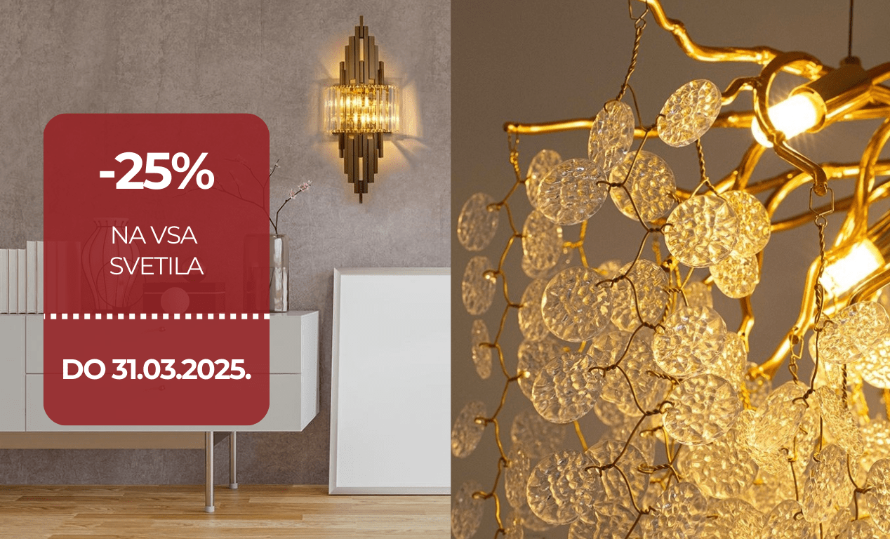 -20 % na vso razsvetljavo
