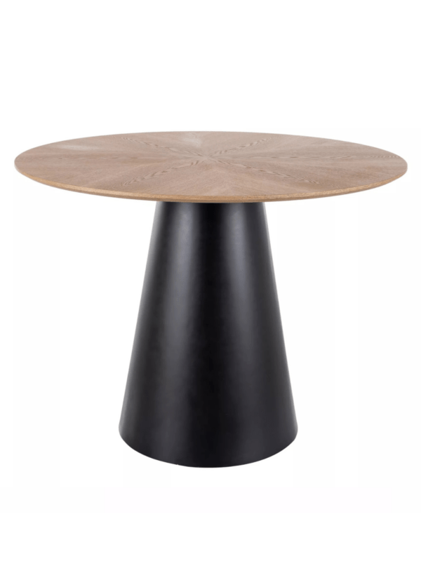 Jedilna miza Zenith 100 Oak/black