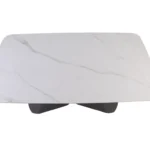 Keramična jedilna miza ARDEN WHITE 7