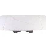 Keramična jedilna miza ARDEN WHITE 5