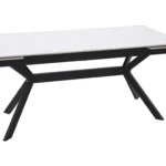 Keramična jedilna miza KARLO 180 WHITE 11
