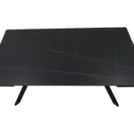 Keramična jedilna miza KARLO 160 BLACK 11