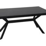 Keramična jedilna miza KARLO 160 BLACK 9