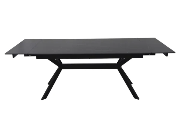 Keramična jedilna miza KARLO 160 BLACK - Image 4