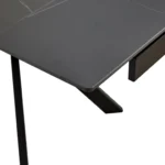 Keramična jedilna miza KARLO 160 BLACK 5