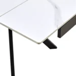 Keramična jedilna miza KARLO 180 WHITE 13