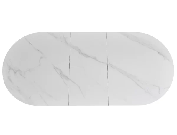 Jedilna miza Lori 140 White Ceramic - slika 2