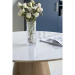 Jedilna miza Zenith 120 White Ceramic 3