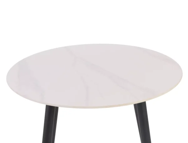 Jedilna miza Legacy White Round - Image 3