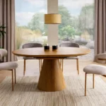 Lesena jedilna miza Zenith II, Oak 3
