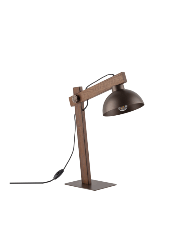 Namizna svetilka Fin Brown