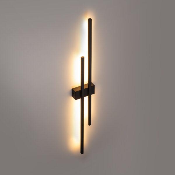 Stenska svetilka Nordic Black II - slika 5