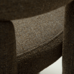 Oblazinjen jedilni stol Aole Dark Olive 15