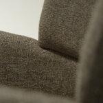 Oblazinjen jedilni stol Aole Dark Olive 17