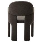 Oblazinjen jedilni stol Aole Brown 9