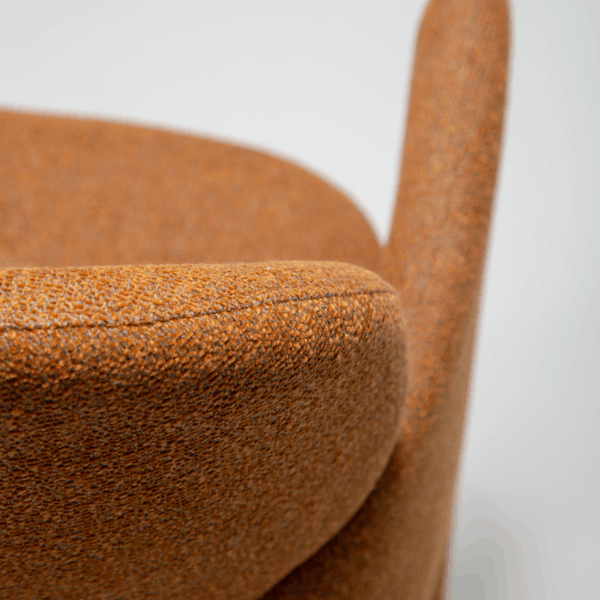 Oblazinjen jedilni stol Aole Pumpkin spice - slika 7