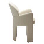 Oblazinjen jedilni stol Aole Beige 7