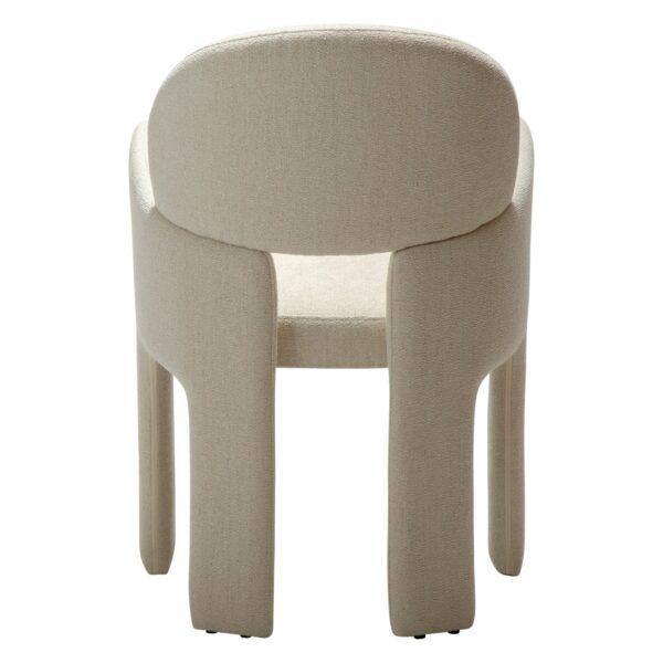 Oblazinjen jedilni stol Aole Beige - slika 6