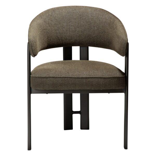 Oblazinjen jedilni stol Duct II Dark Olive - slika 3