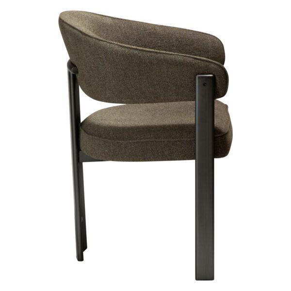Oblazinjen jedilni stol Duct II Dark Olive - slika 4