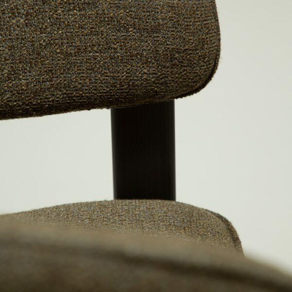 Oblazinjen jedilni stol Duct II Dark Olive - slika 7