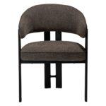 Oblazinjen jedilni stol Duct II Brown 5