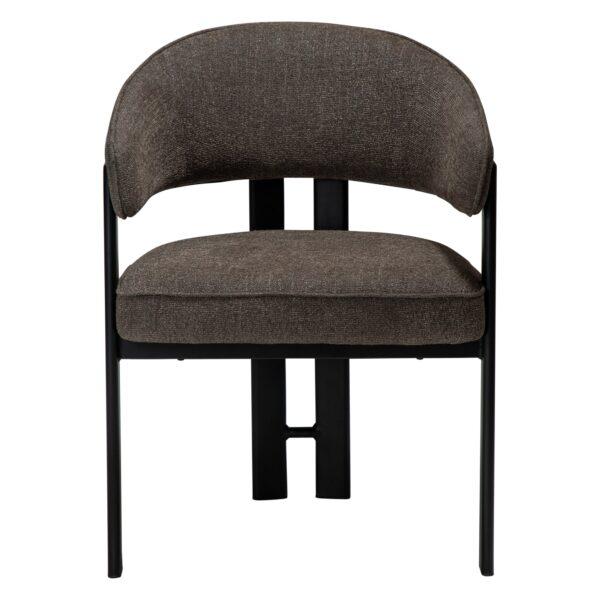 Oblazinjen jedilni stol Duct II Brown - slika 3