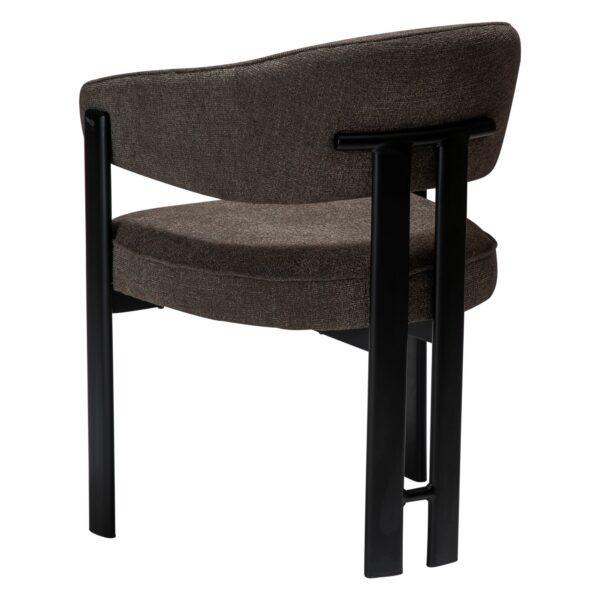 Oblazinjen jedilni stol Duct II Brown - slika 6