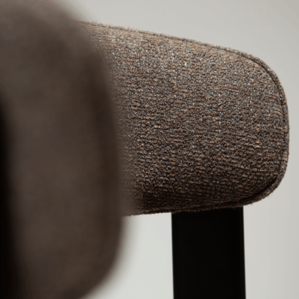 Oblazinjen jedilni stol Duct II Brown - slika 7