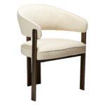 Oblazinjen jedilni stol Duct II Beige 3